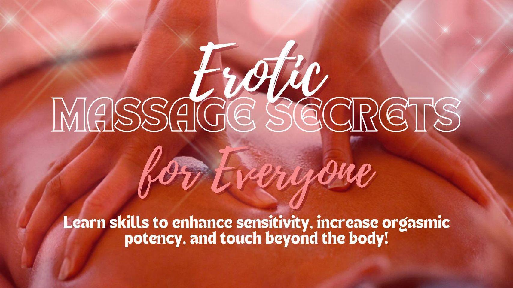 DC Erotic Tantric Massage Secrets with Monique and Peter - Everyday Tantra