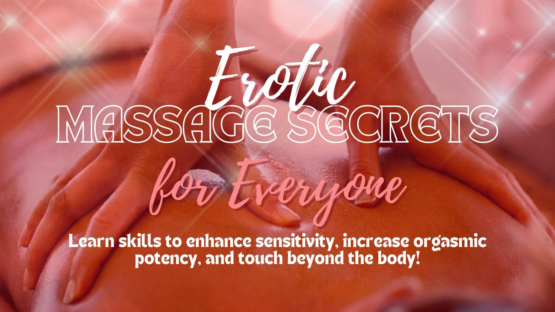 DC Erotic Tantric Massage Secrets by Monique, Peter, and Major - Everyday  Tantra